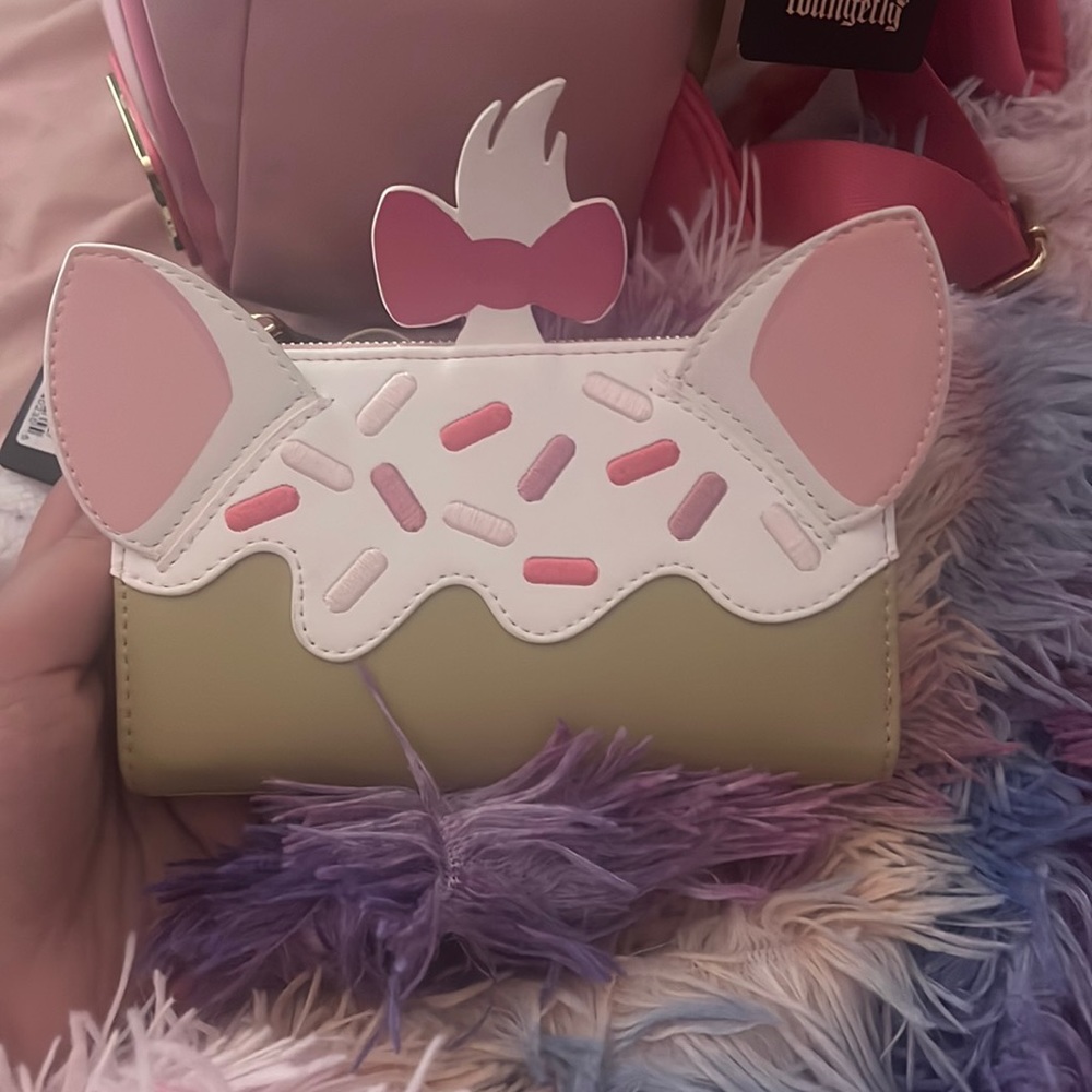 Loungefly Disney Marie Cupcake Wallet!